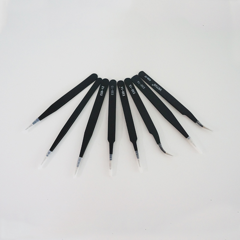 แหนบสแตนเลสป้องกันไฟฟ้าสถิต ชุ - Smd Tweezer Set บทวิจารณ์และราคา