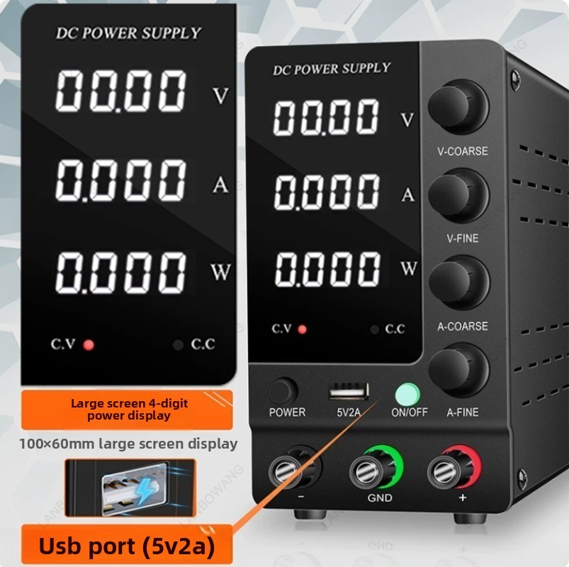 แหล่งจ่ายไฟ DC แบบปรับค่าได้ 0 - Electronics Repair Lab บทวิจารณ์และราคา