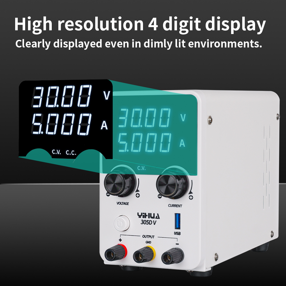 YIHUA 305D-V 180W DC 30V 5A ปร - Electronics Repair Lab บทวิจารณ์และราคา